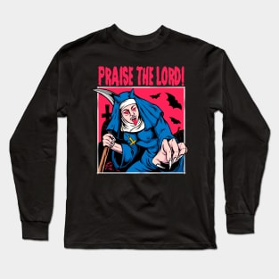 Praise The Lord Vamp Long Sleeve T-Shirt